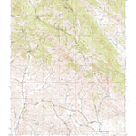 United States Geological Survey Tassajara, CA (1991, 24000-Scale) digital map