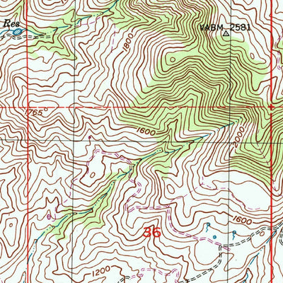 United States Geological Survey Tassajara, CA (1996, 24000-Scale) digital map
