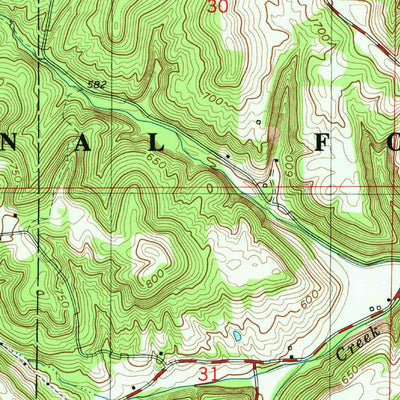 United States Geological Survey Taswell, IN (1980, 24000-Scale) digital map