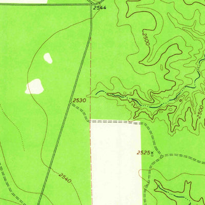 United States Geological Survey Tate Arroyo, TX (1963, 24000-Scale) digital map