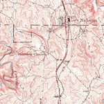 United States Geological Survey Tate, GA (1926, 62500-Scale) digital map