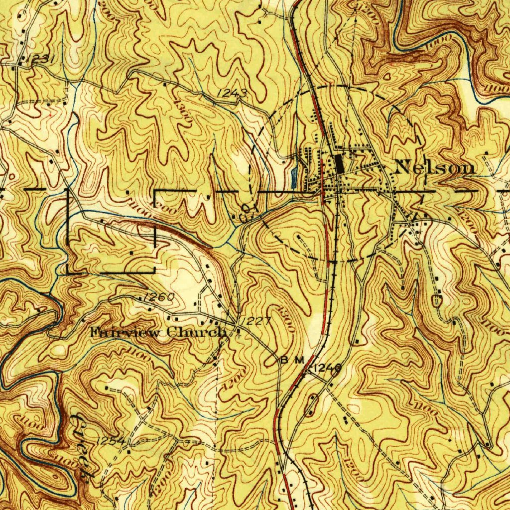 Tate, GA (1928, 62500-Scale) Map by United States Geological Survey ...