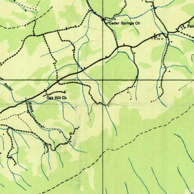 United States Geological Survey Tate Springs, TN (1935, 48000-Scale) digital map