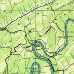 United States Geological Survey Tate Springs, TN (1935, 48000-Scale) digital map