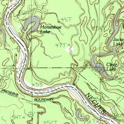 United States Geological Survey Tater Patch Lake, TX (1984, 24000-Scale) digital map