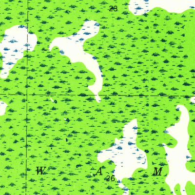 United States Geological Survey Tates Hell Swamp, FL (1945, 24000-Scale) digital map