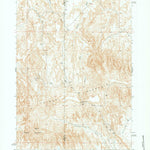 United States Geological Survey Tatman Mountain, WY (1951, 24000-Scale) digital map