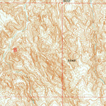 United States Geological Survey Tatman Mountain, WY (1951, 24000-Scale) digital map