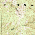 United States Geological Survey Tatoosh Lakes, WA (1989, 24000-Scale) digital map