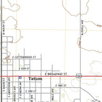 United States Geological Survey Tatum North, NM (2020, 24000-Scale) digital map