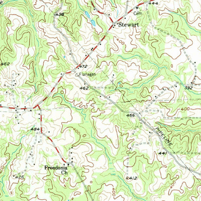United States Geological Survey Tatum, TX (1958, 62500-Scale) digital map