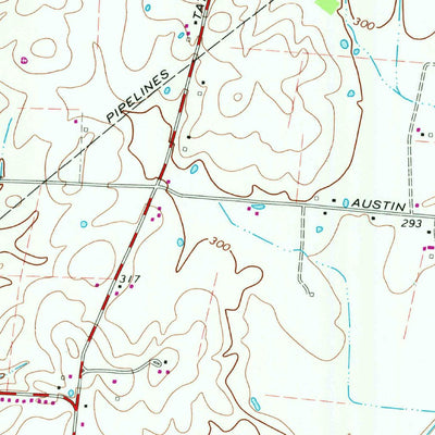 United States Geological Survey Tatumville, TN (1965, 24000-Scale) digital map