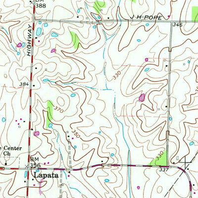 United States Geological Survey Tatumville, TN (1965, 24000-Scale) digital map