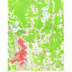 United States Geological Survey Taunton, MA (1962, 24000-Scale) digital map