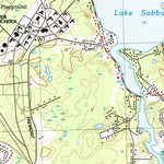 United States Geological Survey Taunton, MA (1987, 25000-Scale) digital map