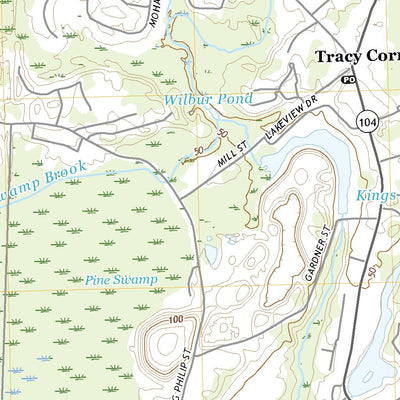 Taunton, MA (2021, 24000-Scale) Map by United States Geological Survey ...