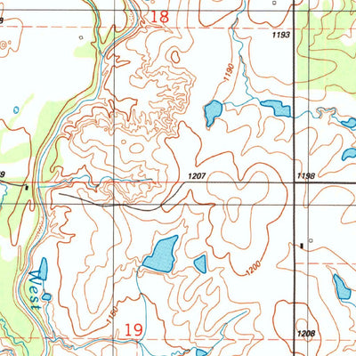 United States Geological Survey Taupa, OK (1991, 24000-Scale) digital map