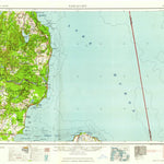 United States Geological Survey Tawas City, MI (1958, 250000-Scale) digital map