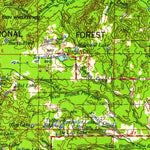 United States Geological Survey Tawas City, MI (1958, 250000-Scale) digital map