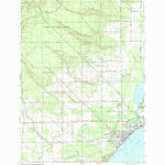 United States Geological Survey Tawas City, MI (1989, 24000-Scale) digital map