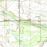 United States Geological Survey Tawas City, MI (1989, 24000-Scale) digital map