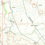 United States Geological Survey Taylor, AZ (1970, 24000-Scale) digital map