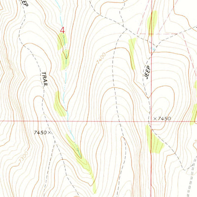 United States Geological Survey Taylor Canyon, ID-NV (1978, 24000-Scale) digital map