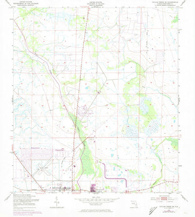 United States Geological Survey Taylor Creek SE, FL (1953, 24000-Scale) digital map