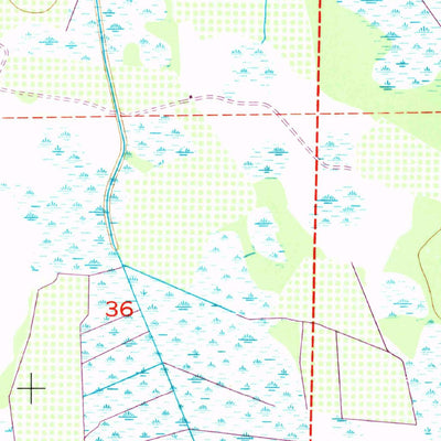 United States Geological Survey Taylor Creek SE, FL (1953, 24000-Scale) digital map