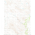 United States Geological Survey Taylor Hills, MT (1980, 24000-Scale) digital map