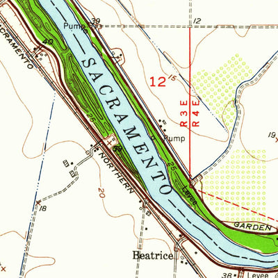 United States Geological Survey Taylor Monument, CA (1950, 24000-Scale) digital map