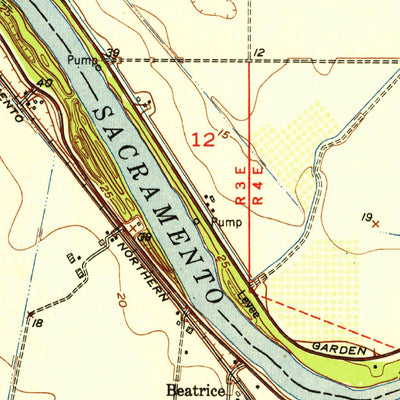 United States Geological Survey Taylor Monument, CA (1951, 24000-Scale) digital map