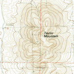United States Geological Survey Taylor Mountain, NM (1985, 24000-Scale) digital map