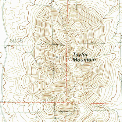 United States Geological Survey Taylor Mountain, NM (1985, 24000-Scale) digital map