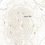 United States Geological Survey Taylor Mountain, NM (2020, 24000-Scale) digital map