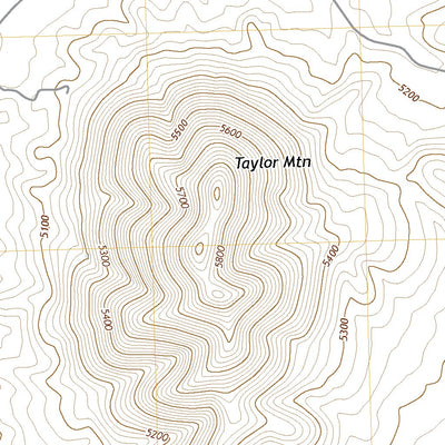 United States Geological Survey Taylor Mountain, NM (2020, 24000-Scale) digital map