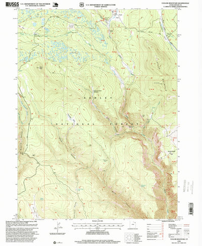 United States Geological Survey Taylor Mountain, UT (1996, 24000-Scale) digital map