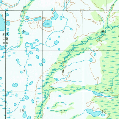 United States Geological Survey Taylor Mountains A-1, AK (1954, 63360-Scale) digital map