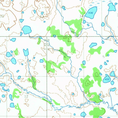 United States Geological Survey Taylor Mountains A-2, AK (1954, 63360-Scale) digital map