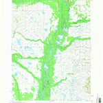 United States Geological Survey Taylor Mountains A-4, AK (1954, 63360-Scale) digital map