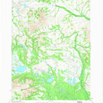 United States Geological Survey Taylor Mountains A-6, AK (1954, 63360-Scale) digital map