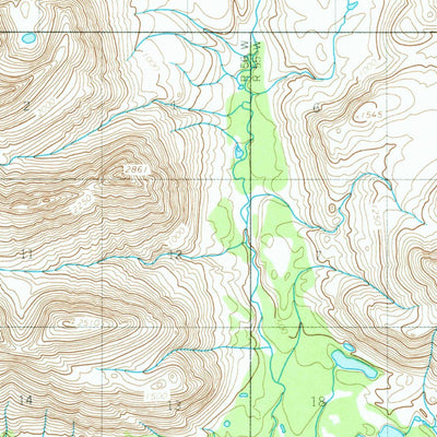 United States Geological Survey Taylor Mountains A-8, AK (1954, 63360-Scale) digital map