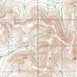 United States Geological Survey Taylor Mountains B-2, AK (1954, 63360-Scale) digital map