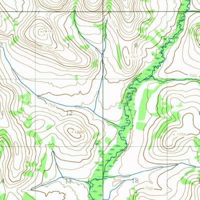 United States Geological Survey Taylor Mountains B-5, AK (1954, 63360-Scale) digital map