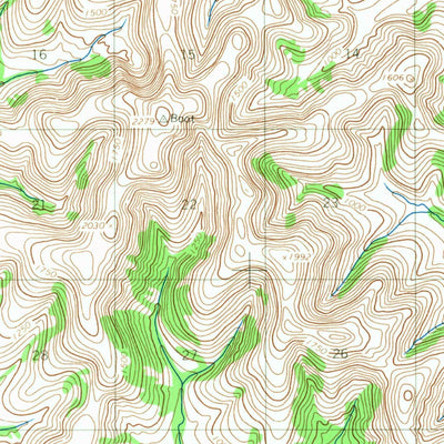 United States Geological Survey Taylor Mountains B-5, AK (1954, 63360-Scale) digital map
