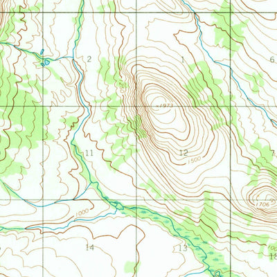 United States Geological Survey Taylor Mountains B-6, AK (1954, 63360-Scale) digital map