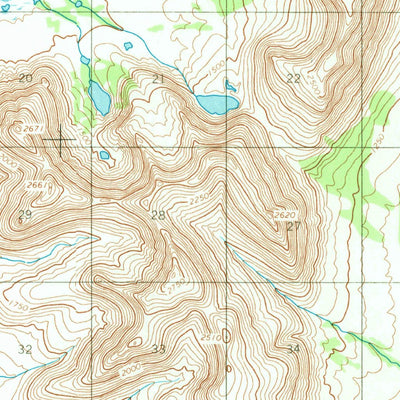 United States Geological Survey Taylor Mountains B-6, AK (1954, 63360-Scale) digital map