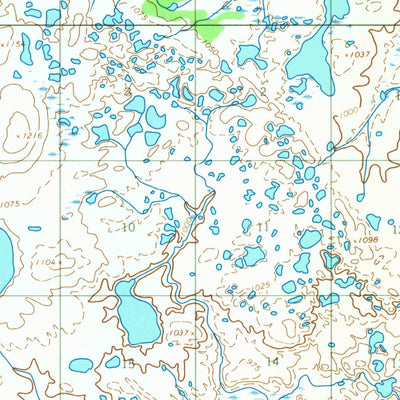 United States Geological Survey Taylor Mountains B-7, AK (1954, 63360-Scale) digital map