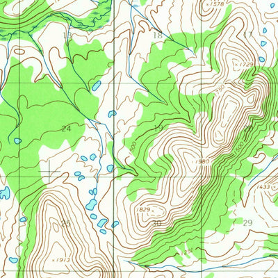 United States Geological Survey Taylor Mountains B-7, AK (1954, 63360-Scale) digital map