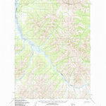 United States Geological Survey Taylor Mountains C-5, AK (1954, 63360-Scale) digital map